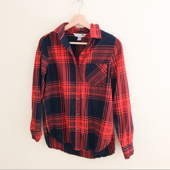 Old Navy “the classic shirt” plaid 309 - Picture 3 of 7